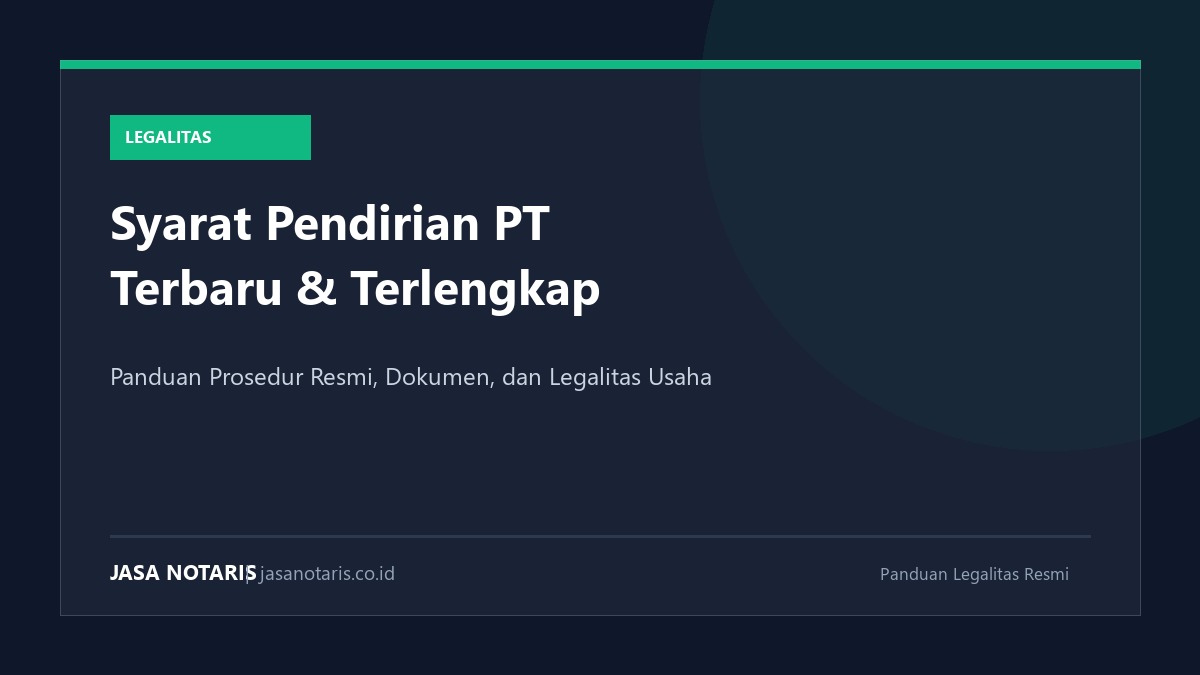 Ilustrasi penandatanganan dokumen syarat pendirian PT di hadapan notaris